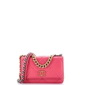 Chanel 19 Wallet On Chain Quilted #237941C38B